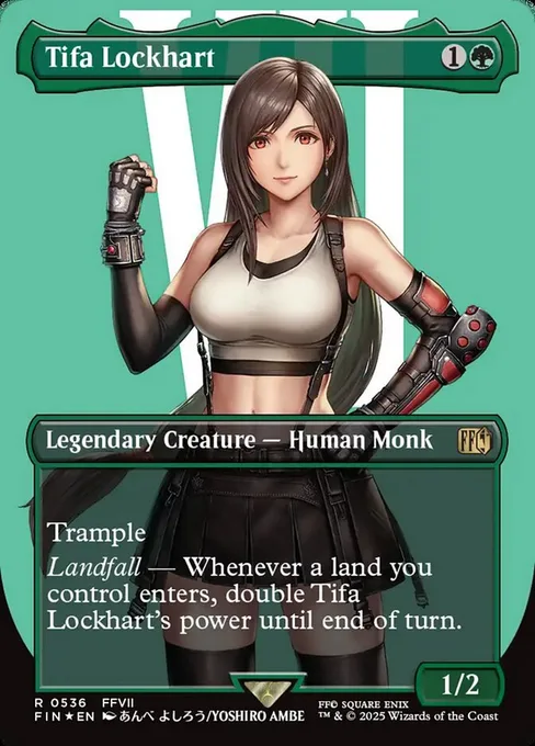 Tifa Lockhart, Final Fantasy #536