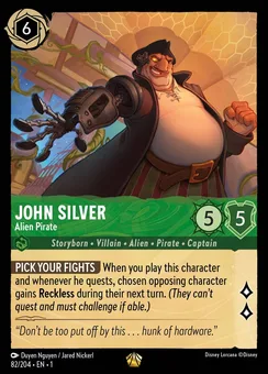 John Silver - Alien Pirate, Normal