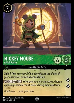 Mickey Mouse - Artful Rogue, Normal