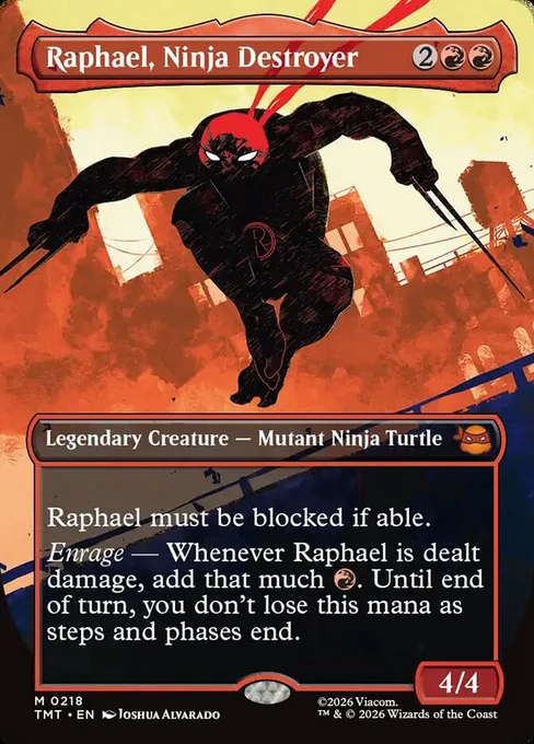 Raphael, Ninja Destroyer, Teenage Mutant Ninja Turtles #218