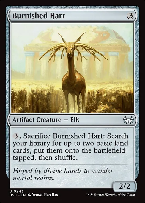 Burnished Hart, Duskmourn: House of Horror Commander #243