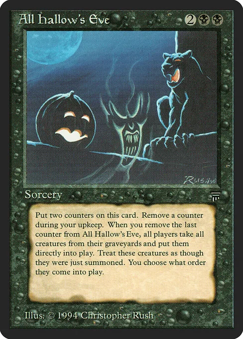 All Hallow's Eve, Legends #88
