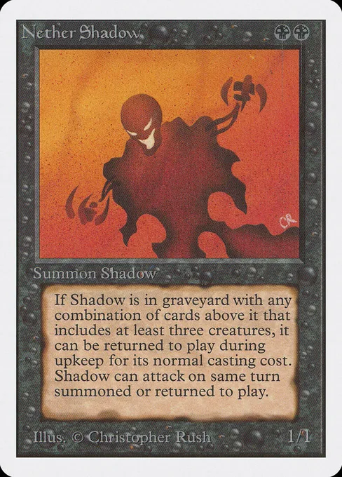 Nether Shadow, Unlimited Edition #117