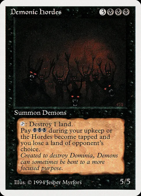 Demonic Hordes, Summer Magic / Edgar #104