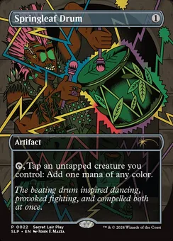 Springleaf Drum, Normal