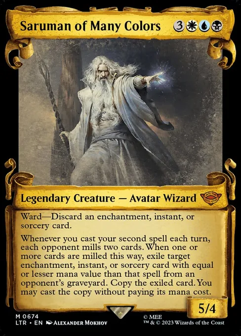 Saruman of Many Colors, The Lord of the Rings: Tales of Middle-earth #674