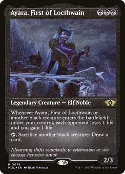 Ayara, First of Locthwain, Holofoil