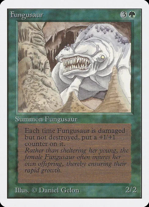 Fungusaur, Unlimited Edition #196
