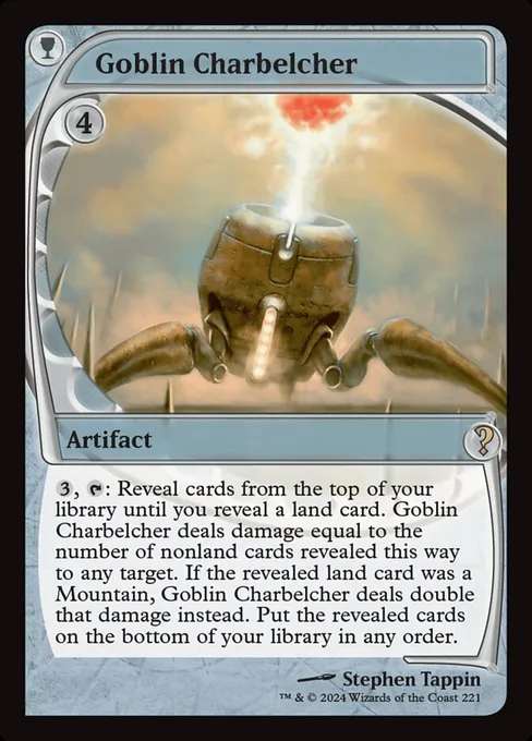Goblin Charbelcher, Mystery Booster 2 #221