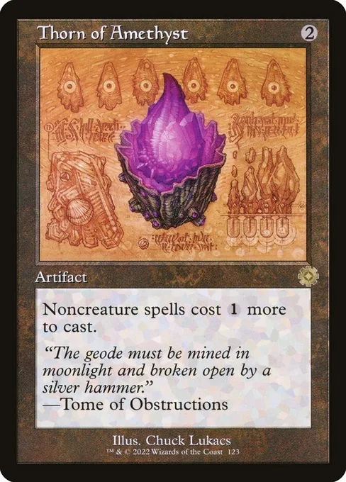 Thorn of Amethyst, The Brothers' War Retro Artifacts #123