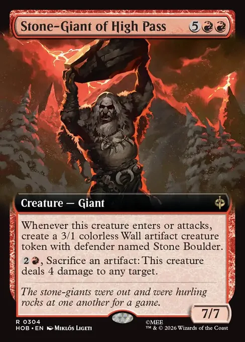 Stone-Giant of High Pass, The Hobbit #304