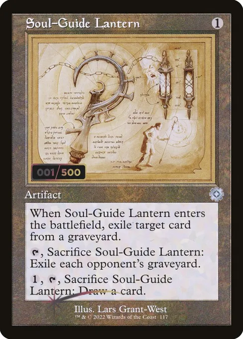 Soul-Guide Lantern, The Brothers' War Retro Artifacts #117z