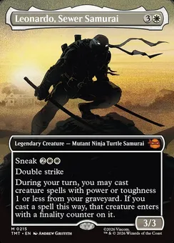 Leonardo, Sewer Samurai, Normal