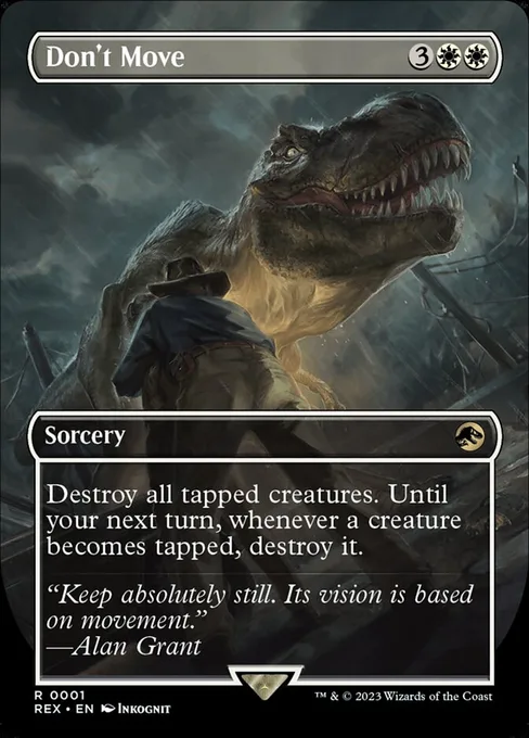 Don't Move, Jurassic World Collection #1
