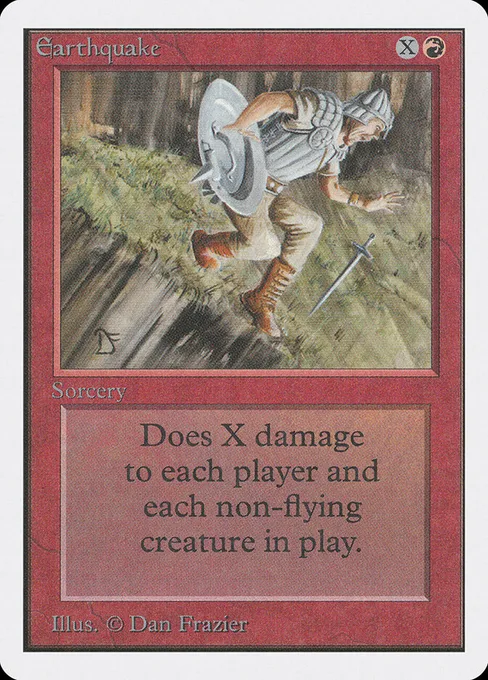 Earthquake, Unlimited Edition #147