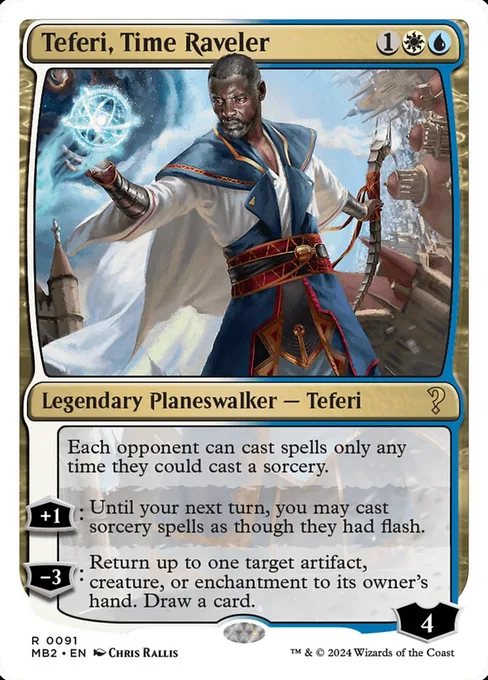 Teferi, Time Raveler, Mystery Booster 2 #91
