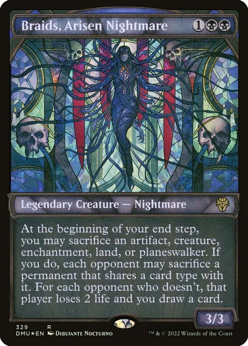 Braids, Arisen Nightmare, Dominaria United #329