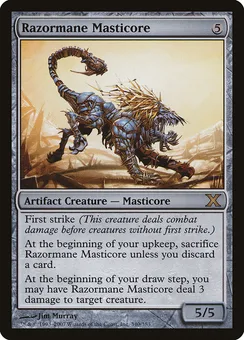 Razormane Masticore, Normal