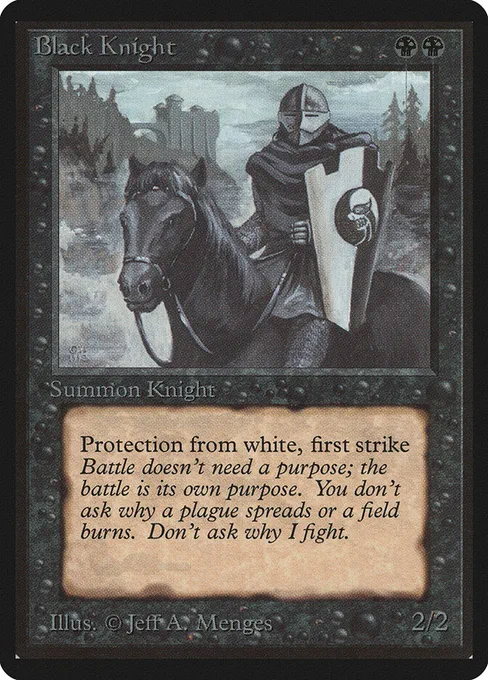 Black Knight, Limited Edition Beta #95