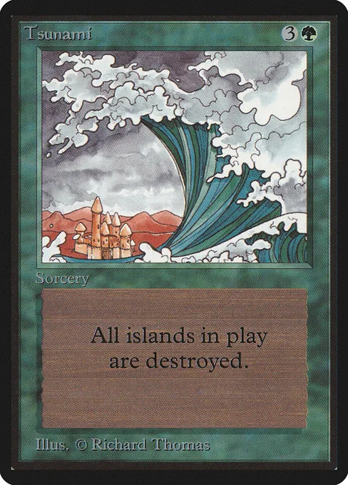 Tsunami, Limited Edition Beta #222