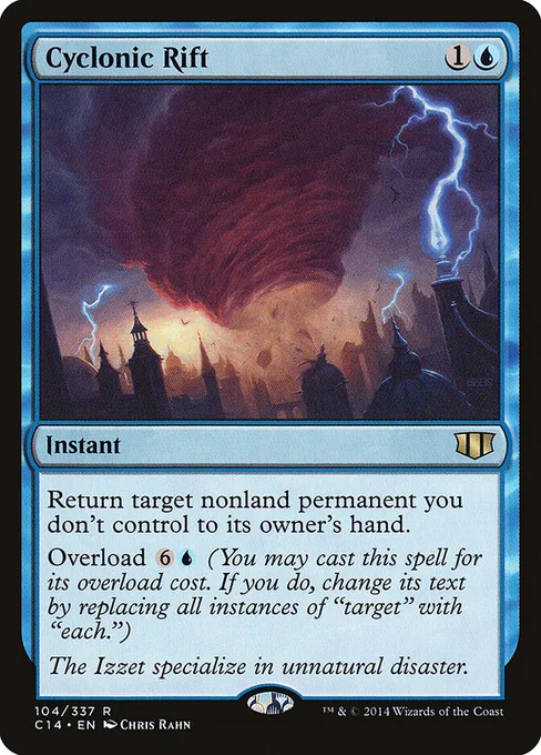 Cyclonic Rift, Commander 2014 #104