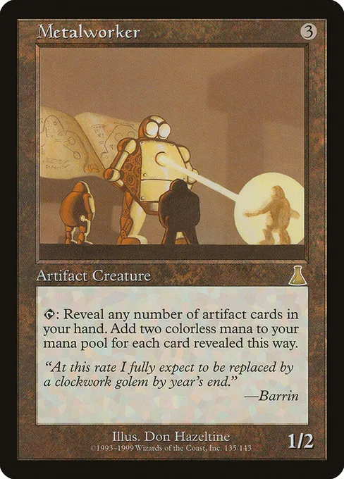 Metalworker, Urza's Destiny #135
