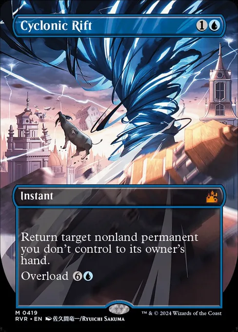 Cyclonic Rift, Ravnica Remastered #419