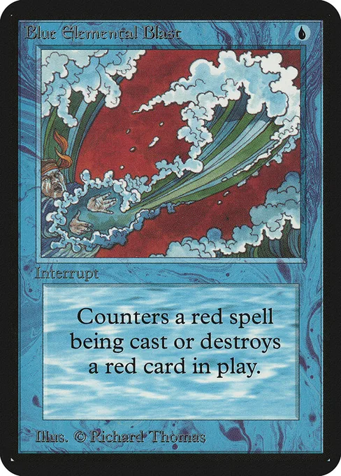 Blue Elemental Blast, Limited Edition Alpha #49
