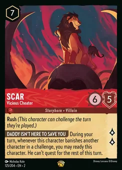 Scar - Vicious Cheater, Normal