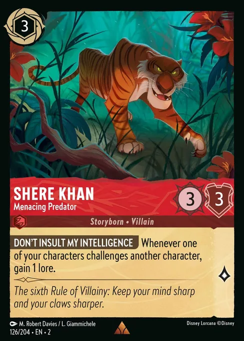 Shere Khan - Menacing Predator, Rise of the Floodborn #126