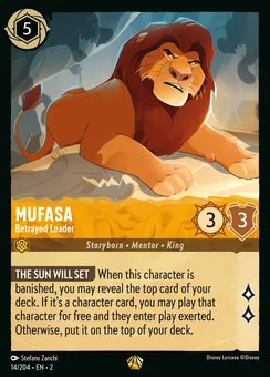 Mufasa - Betrayed Leader, Normal