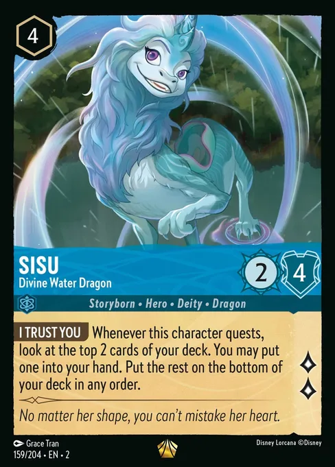Sisu - Divine Water Dragon, Rise of the Floodborn #159