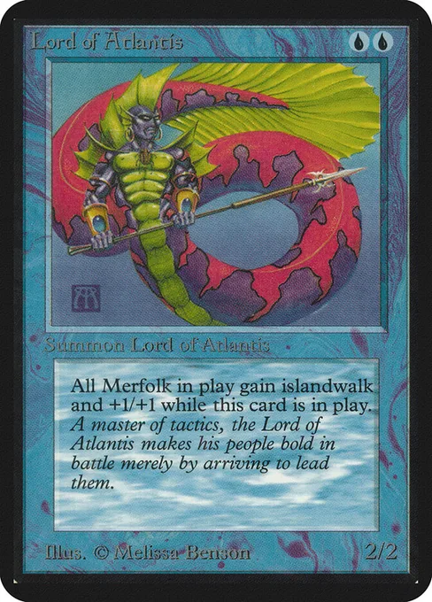 Lord of Atlantis, Limited Edition Alpha #62