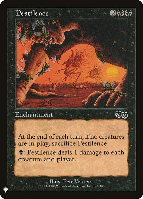 Pestilence, The List #USG-147