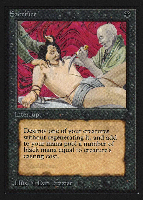 Sacrifice, Intl. Collectors' Edition #125