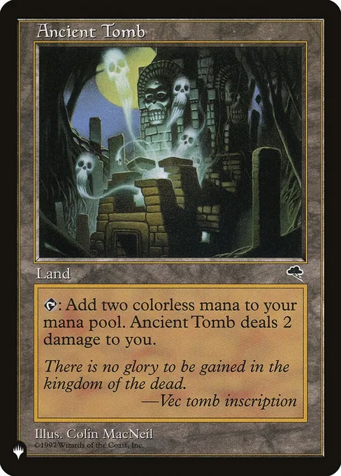 Ancient Tomb, The List #TMP-315