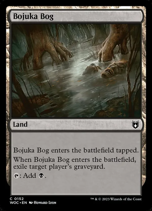 Bojuka Bog, Wilds of Eldraine Commander #152