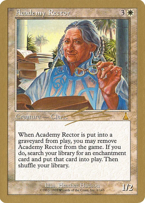 Academy Rector, World Championship Decks 2000 #nl1