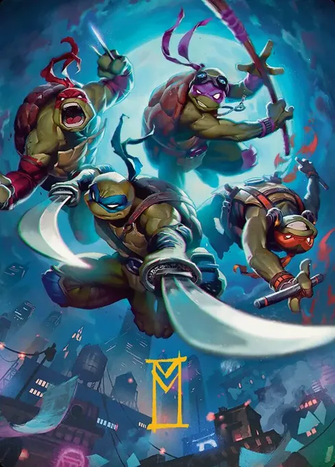 Heroes in a Half Shell // Heroes in a Half Shell, Teenage Mutant Ninja Turtles Art Series #41