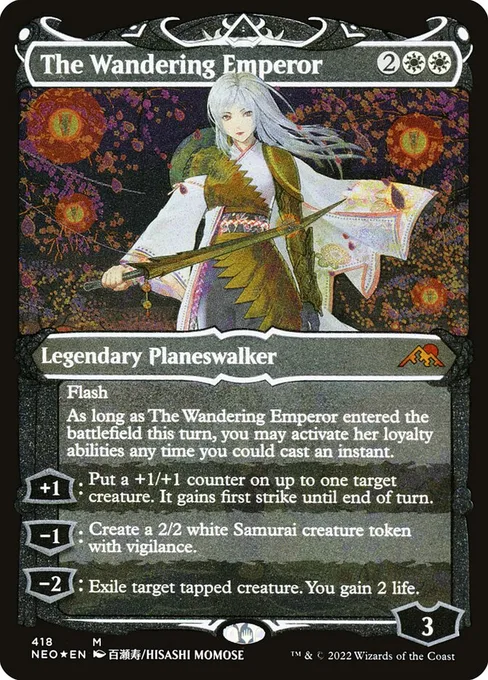 The Wandering Emperor, Kamigawa: Neon Dynasty #418