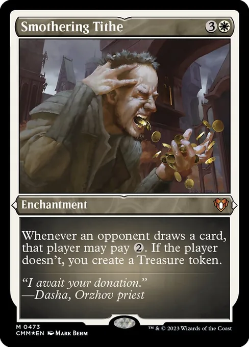 Smothering Tithe, Commander Masters #473