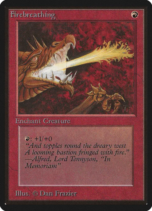 Firebreathing, Limited Edition Beta #151