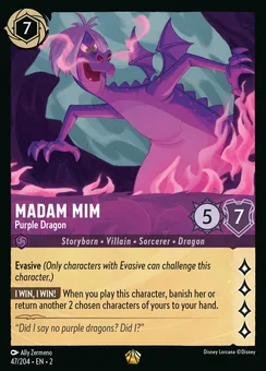 Madam Mim - Purple Dragon, Normal