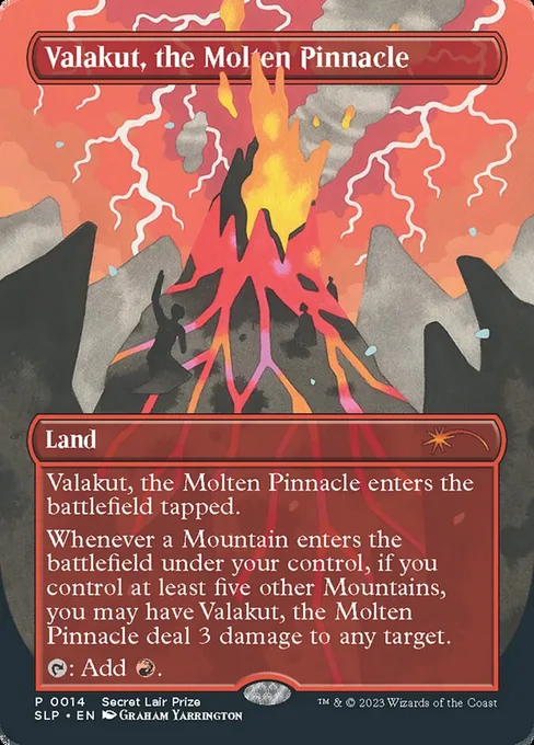 Valakut, the Molten Pinnacle, Secret Lair Promo #14