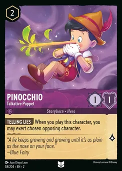 Pinocchio - Talkative Puppet, Normal