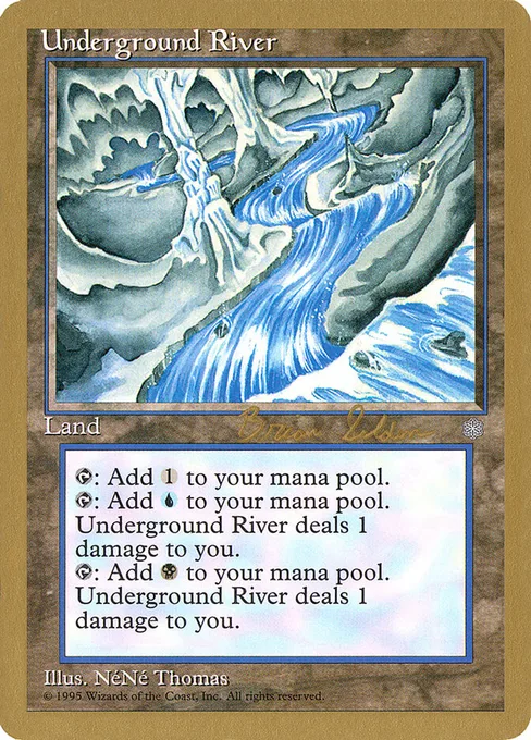 Underground River, World Championship Decks 1998 #bs362