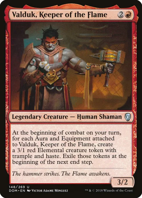 Valduk, Keeper of the Flame, Dominaria #148