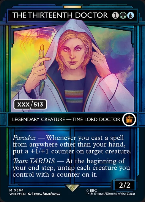 The Thirteenth Doctor, Doctor Who #564z