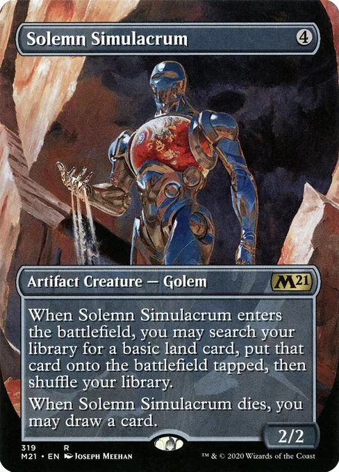 Solemn Simulacrum, Core Set 2021 #319