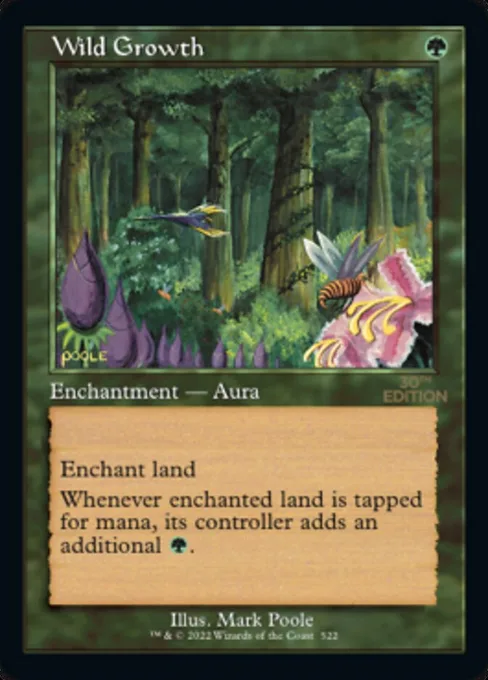 Wild Growth, 30th Anniversary Edition #522